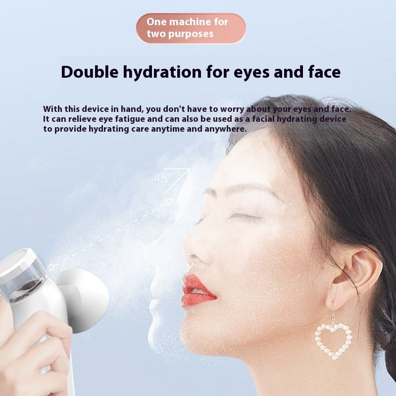 Portable Hot & Cold Eye Moisturizer | Rechargeable Eye Care Eye Care Device Oasis Select White Standard