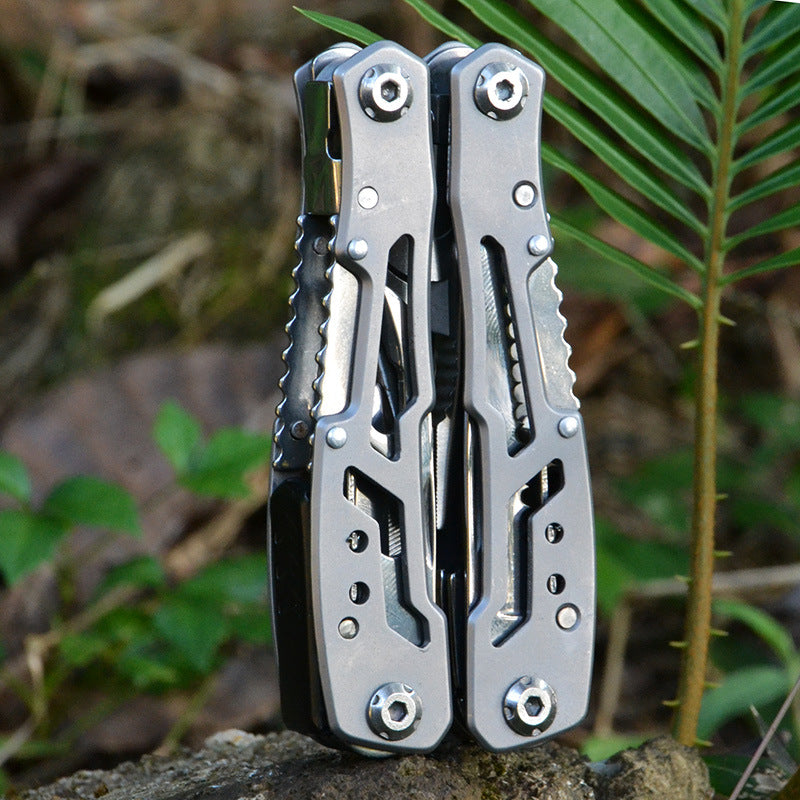 Stainless Steel 9-in-1 Multi-Tool Pliers for Camping & Hiking Multi-Tool Pliers Oasis Select