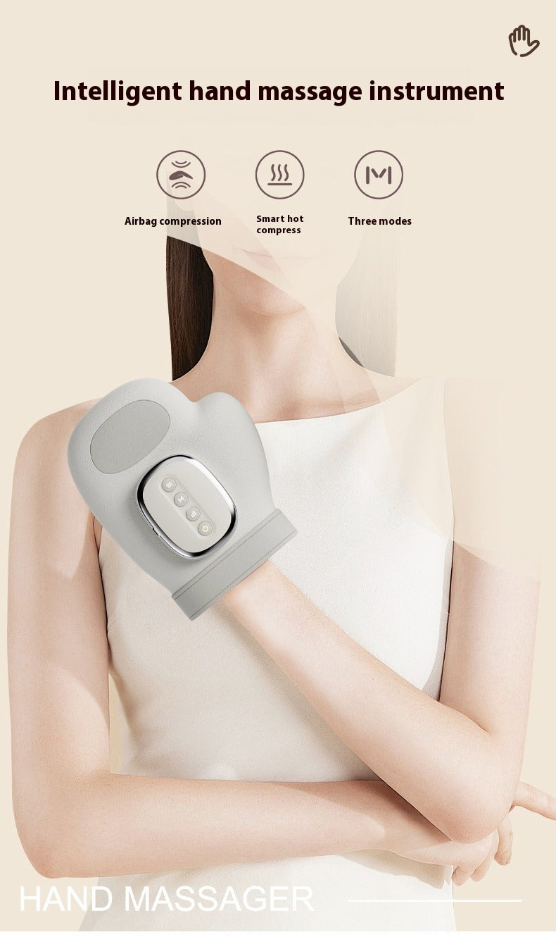 Air Pressure Finger & Wrist Massager with Warm Compress Wrist Massager Oasis Select