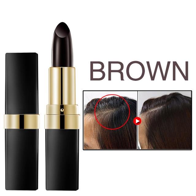 Lai Mei Hair Dye Stick 3.8g – Instant Gray Coverage Hair Dye Stick Oasis Select Brown