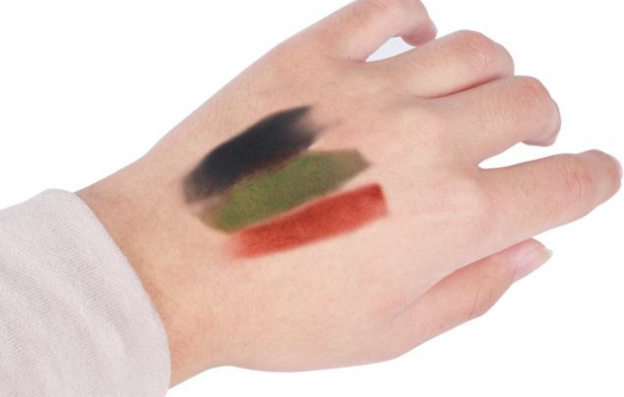 3-Pack Camouflage Face Paint – Black, Green & Brown Oil Paint Camouflage Face Paint Oasis Select