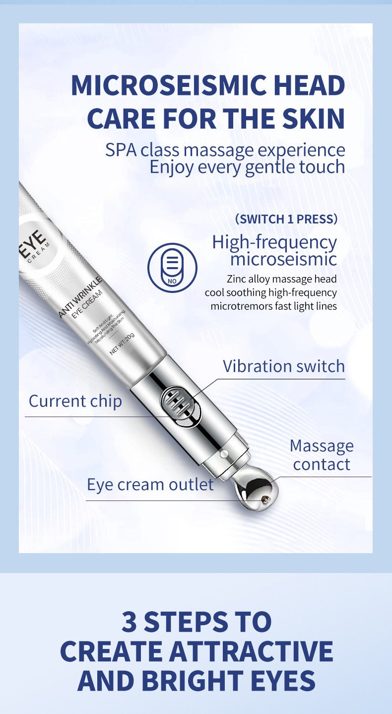 Vibrating Moisturizing Eye Cream – Dark Circle & Hydration Electric Eye Cream Oasis Select
