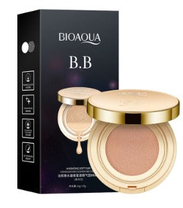Bioaqua Air Cushion BB Cream – 3-Shade Concealer Foundation Air Cushion BB Cream Oasis Select Ivory Ivory 15g+ replaced with 15g