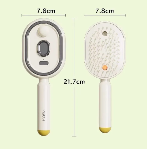 Electric Spray Airbag Massage Comb | USB-C Rechargeable Electric Hair Comb Oasis Select