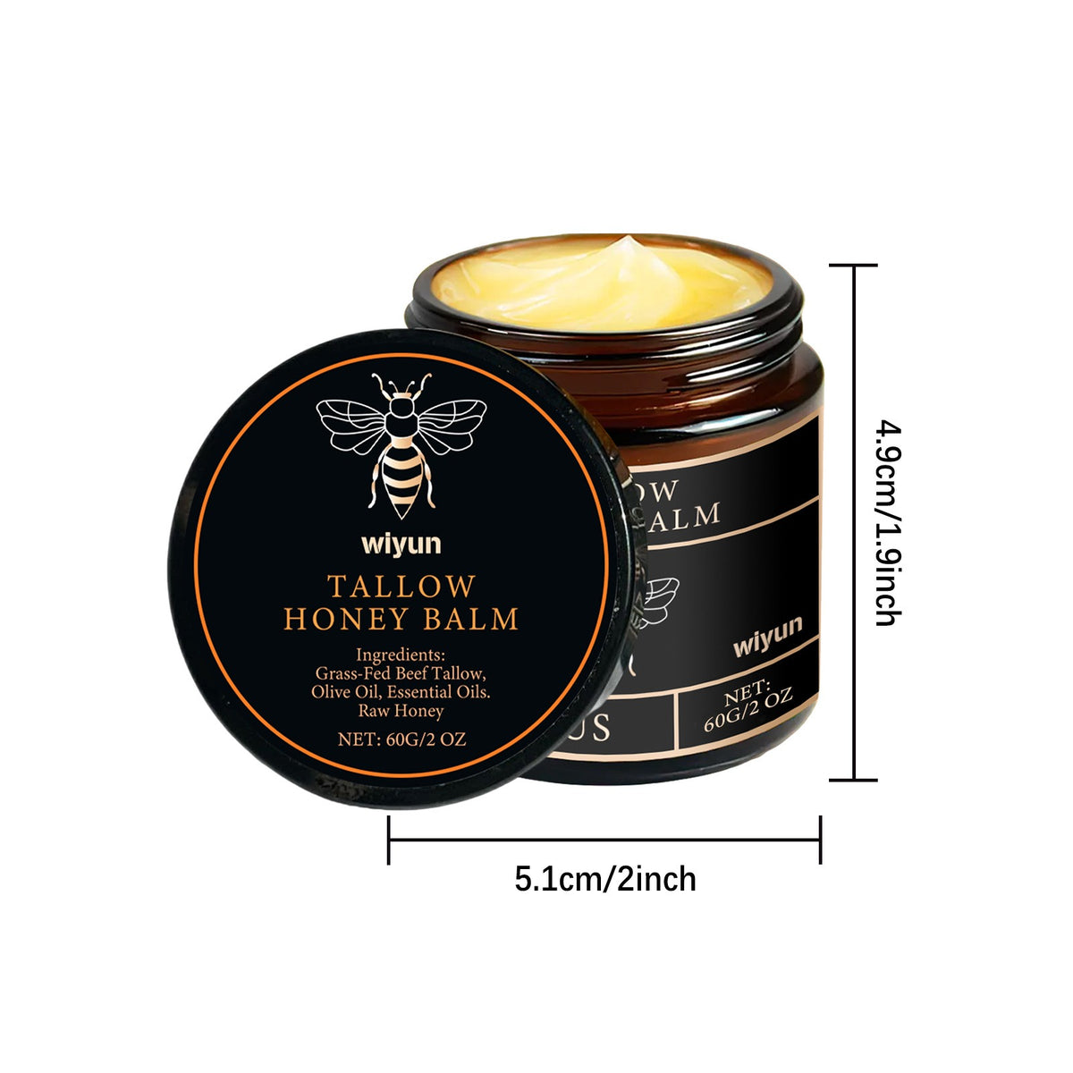 Butter & Honey Moisturizing Body Cream – Daily Hydration 60g Body Moisturizing Cream Oasis Select