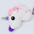 Unicorn Charm Keychain – Rainbow Pony Plush Ornament Plush Keychain Charm Oasis Select Pink