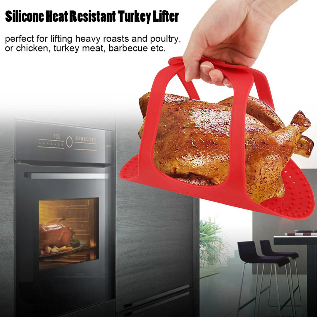 Creative Silicone Kitchen Tools – Strainer & Roasting Set Silicone Kitchen Tools Oasis Select