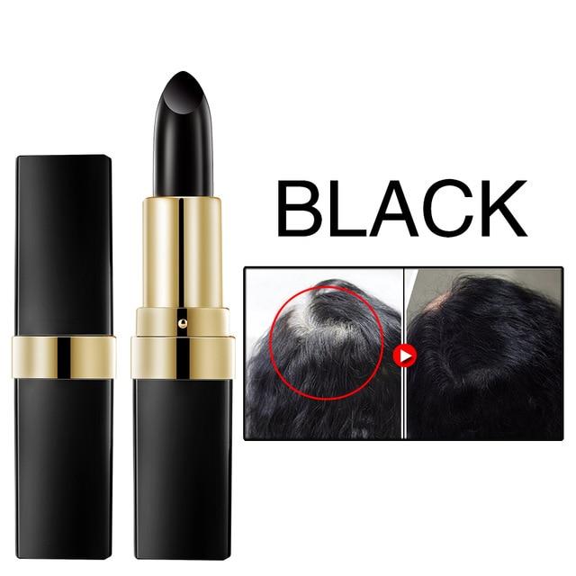 Lai Mei Hair Dye Stick 3.8g – Instant Gray Coverage Hair Dye Stick Oasis Select Black