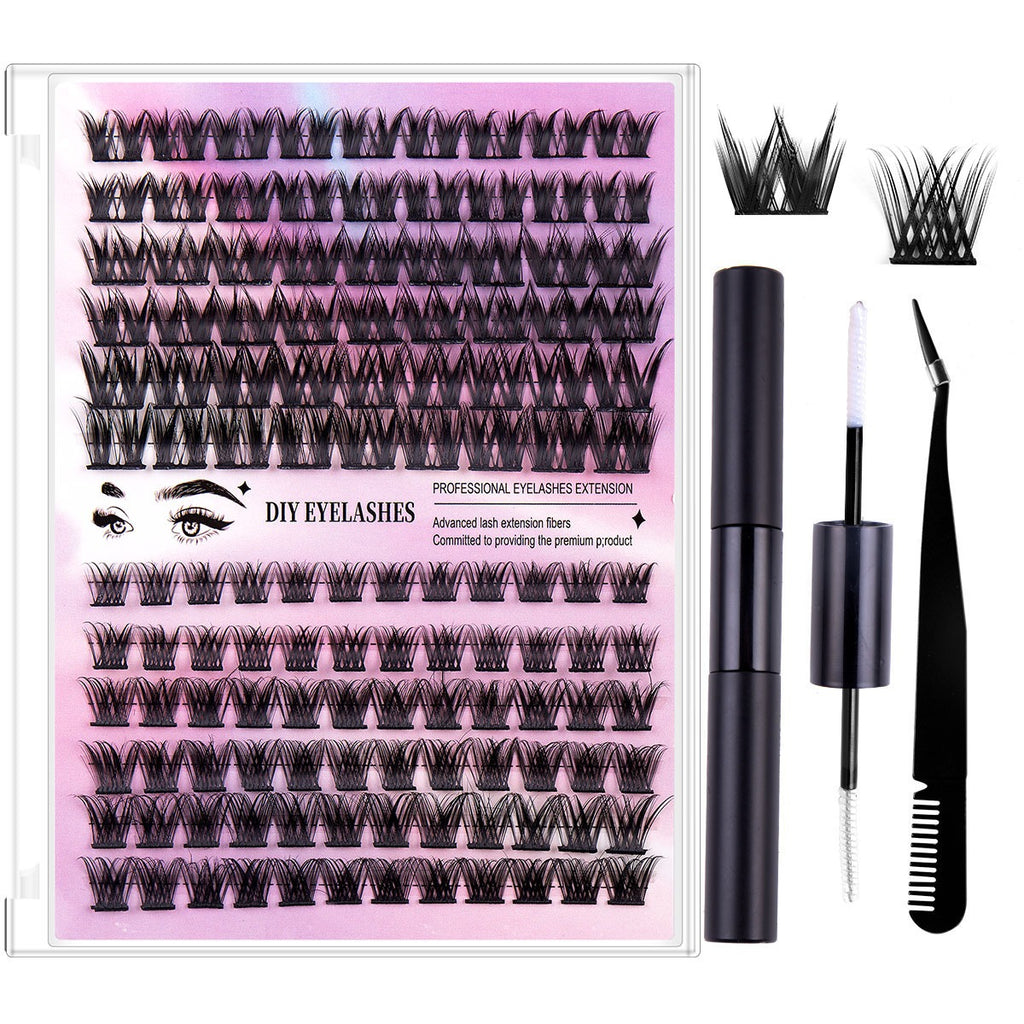 Segmented Fishtail False Eyelashes DIY Lash Kit | Oasis Select False Eyelash Kit Oasis Select
