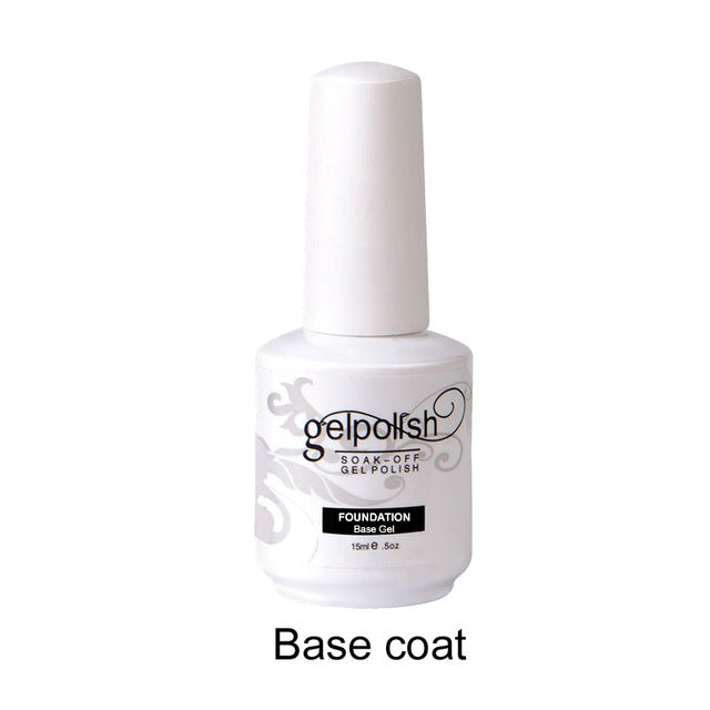 Nail Polish & Gel Top Coat Base Coat 15ml | Oasis Select Nail Polish & Gel Oasis Select Base coat