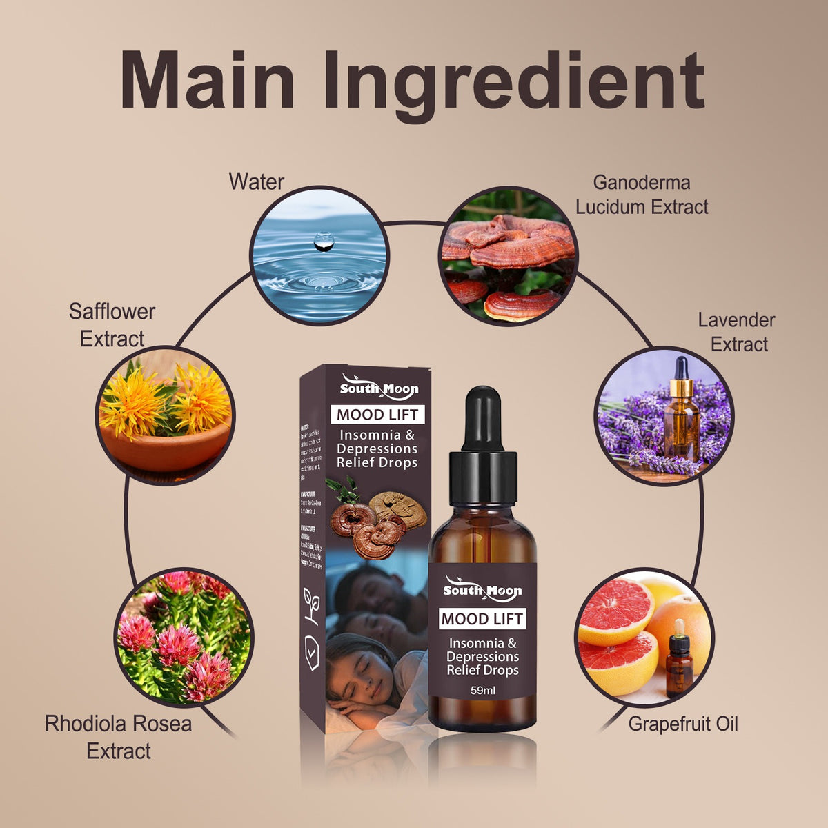 Oasis Select Body Essential Oil for Relaxation & Sleep – 59ml Body Essential Oil Oasis Select