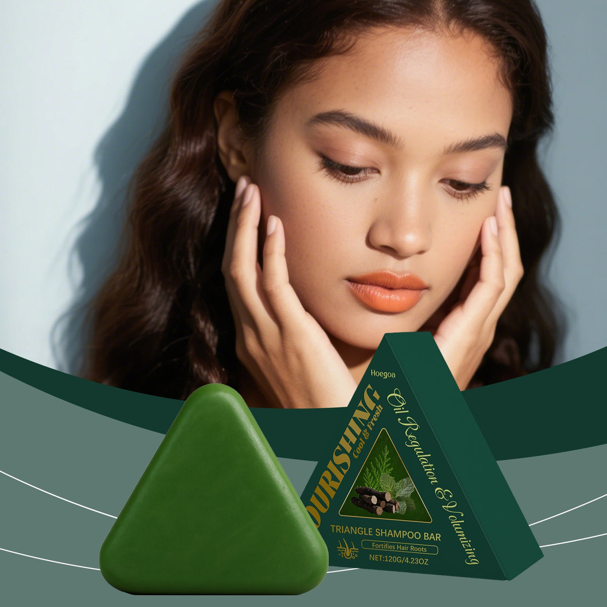 Herbal Nourishing Shampoo Bar – Eco-Friendly, All Hair Types Solid Shampoo Bar Oasis Select