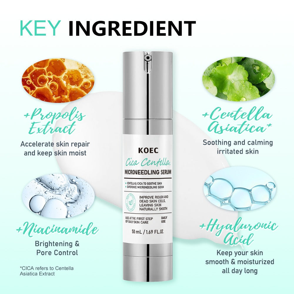 Centella Asiatica Microneedle Collagen Serum – 50g Face Serum Oasis Select