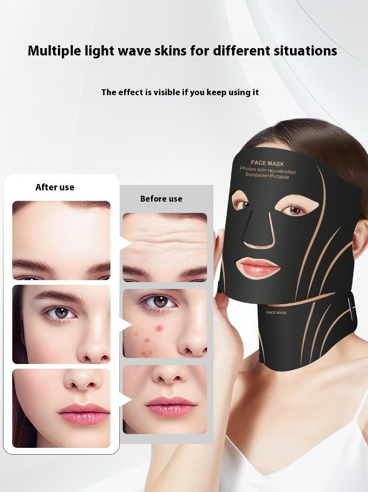 LED Red Light Silicone Facial Mask – 3 Modes | Oasis Select LED Facial Mask Oasis Select