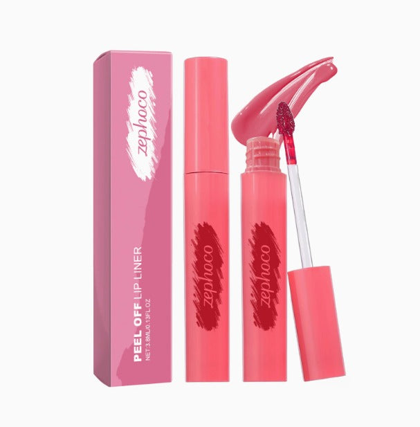 Peel Off Long Wear Lip Liner Stain – Matte & Waterproof Lip Liner Stain Oasis Select 04 Model B Standard