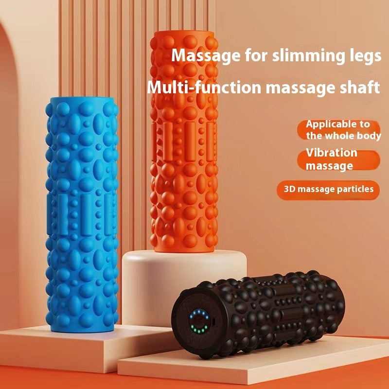 Electric Vibrating Foam Roller – Rechargeable Massage Tool Vibrating Foam Roller Oasis Select