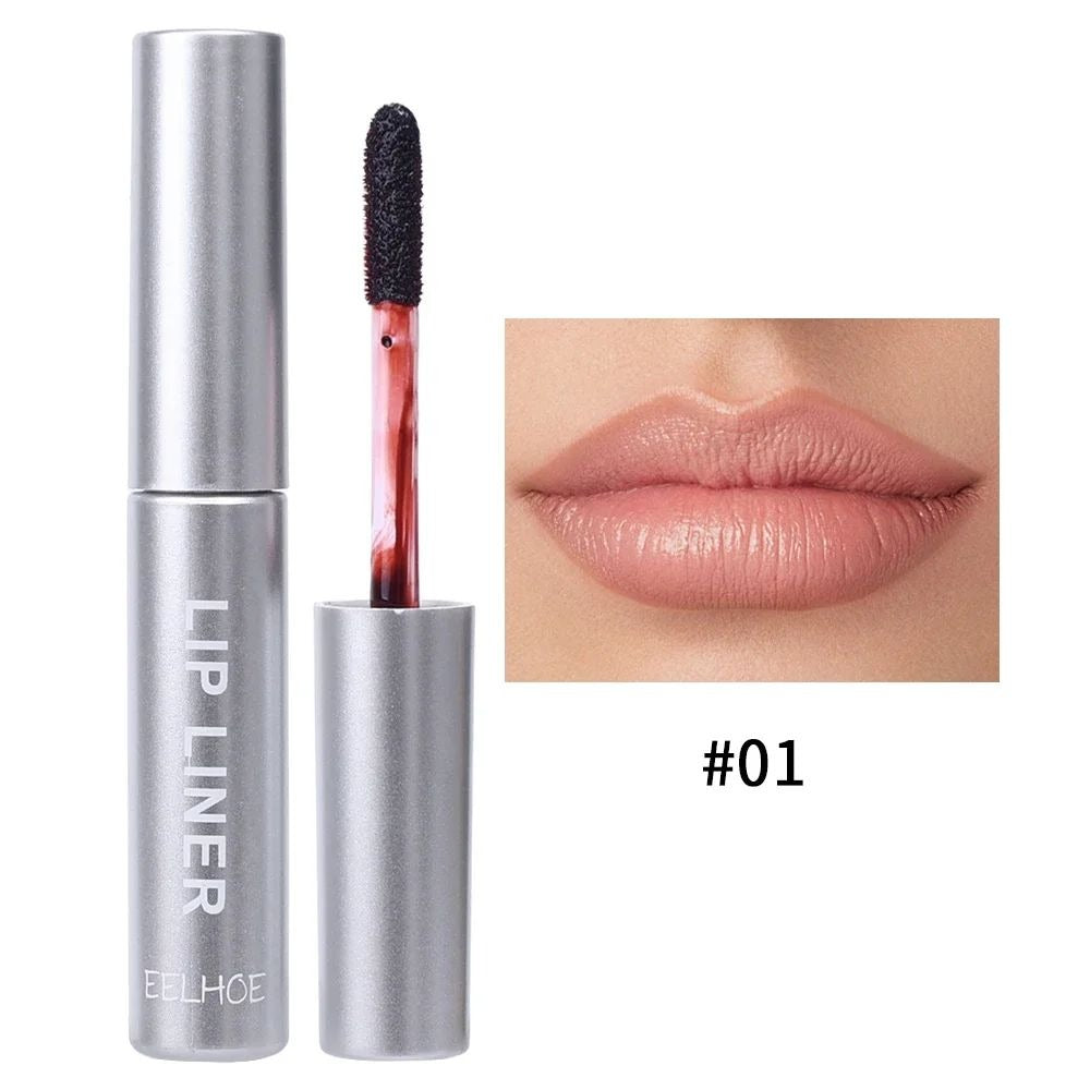 Peel Off Long Wear Lip Liner Stain – Matte & Waterproof Lip Liner Stain Oasis Select Light Brown Standard