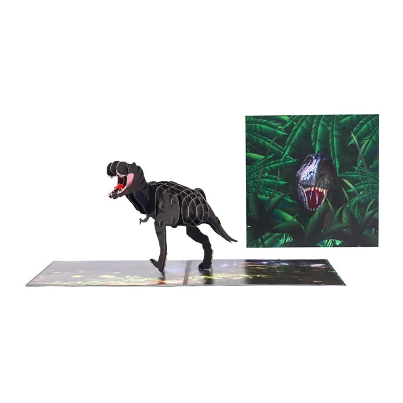 3D Dinosaur Pop-Up Greeting Cards with Envelope Pop-Up Greeting Card Oasis Select