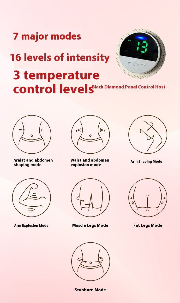Rechargeable Microcurrent Massage Belt | 4 Intensity Levels Microcurrent Massage Belt Oasis Select