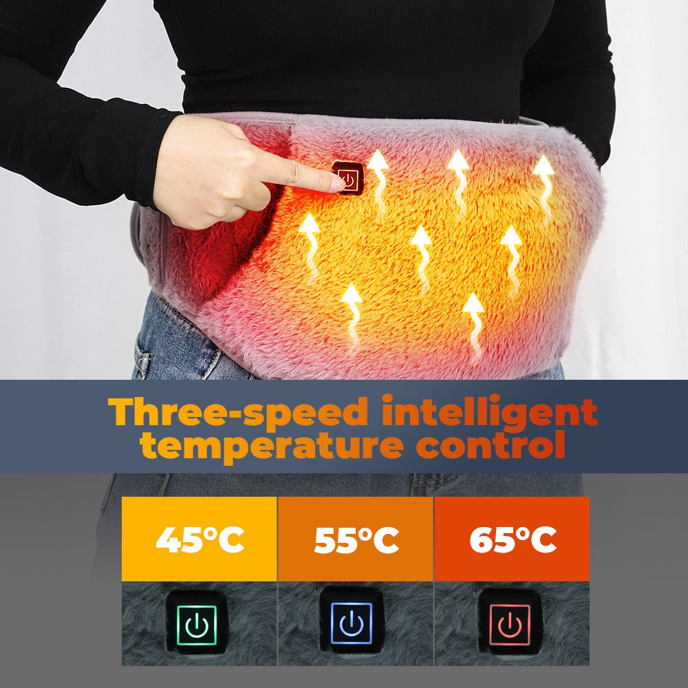 Electric Heated Waist Belt | 3-Step USB Temperature Control Heated Waist Belt Oasis Select