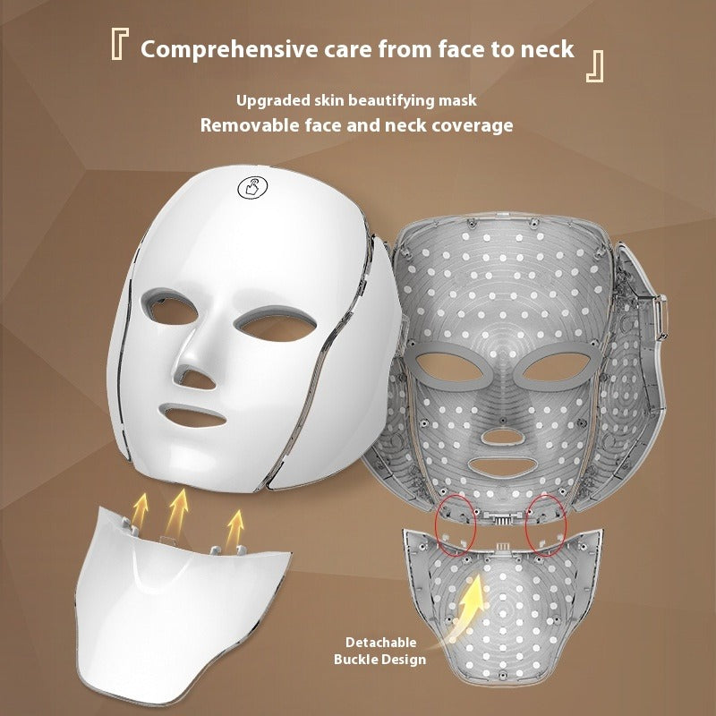 7-Color LED Photon Beauty Mask | Skin Rejuvenation Device LED Skin Care Mask Oasis Select