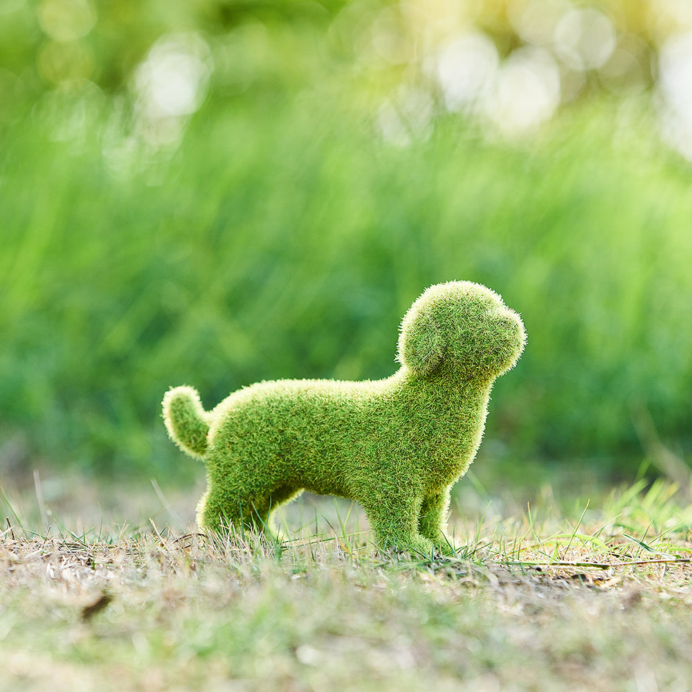 Kawaii Puppy Resin Figurines – Cute Animal Home Décor Statues Resin Animal Figurine Oasis Select