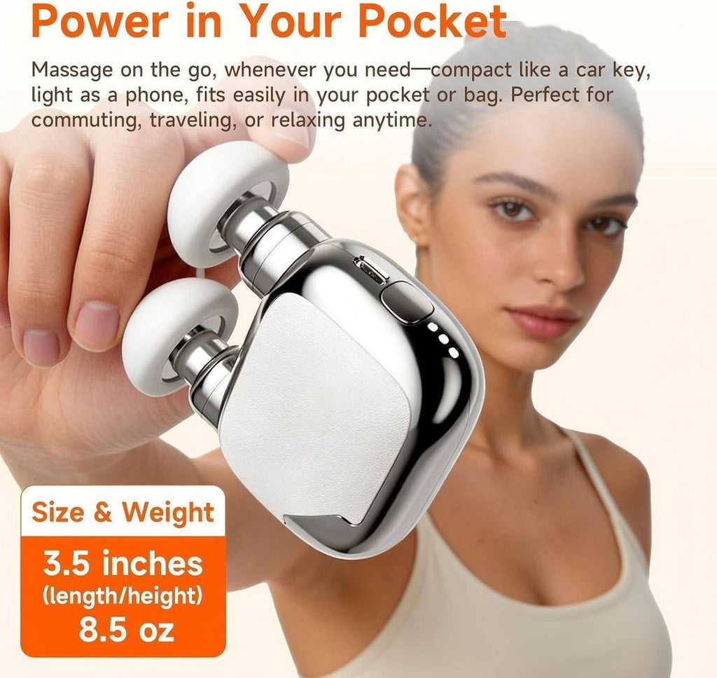 Mini Muscle Massage Gun – Portable Percussion Body Massager Percussion Massage Gun Oasis Select