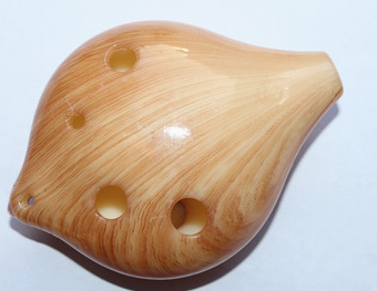 6-Hole Alto Ocarina | Eco-Friendly Resin, Multiple Designs Alto Ocarina Oasis Select Yellow imitation