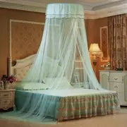 Round Ceiling Mosquito Net with Butterfly Decor – 6 Colors Bed Canopy Net Oasis Select Mint Green