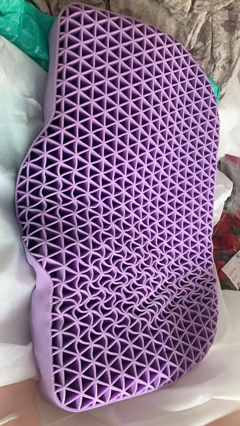 Pectin TPE Pressureless Pillow | Ergonomic Sleep & Neck Support Ergonomic Sleep Pillow Oasis Select TrianglePillowAdultEdition TrianglePillowAdultEdition-Pillow and inner sleeve