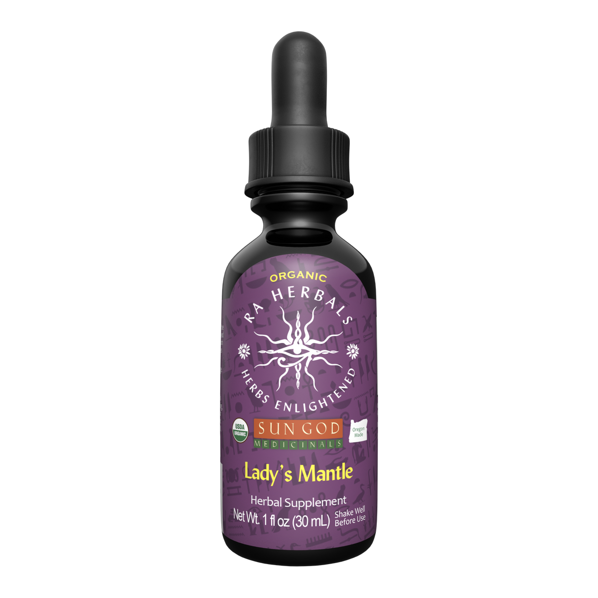 Organic Lady's Mantle Tincture | Ra Herbals Herbal Supplement Herbal Tincture Oasis Select 1 oz.