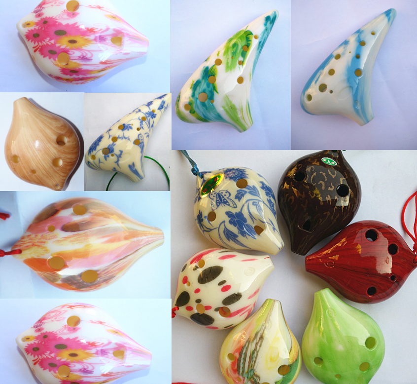 6-Hole Alto Ocarina | Eco-Friendly Resin, Multiple Designs Alto Ocarina Oasis Select