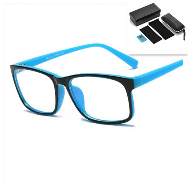 Anti Blue Light Glasses – Retro Unisex PC Frame Eyewear Blue Light Glasses Oasis Select