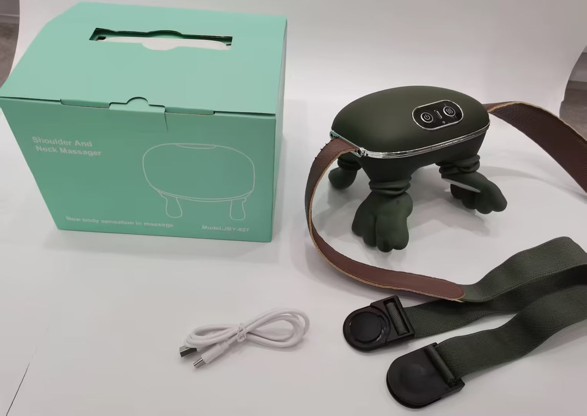 Electric Neck & Shoulder Massager – 4D Kneading & Warm Heat Electric Body Massager Oasis Select