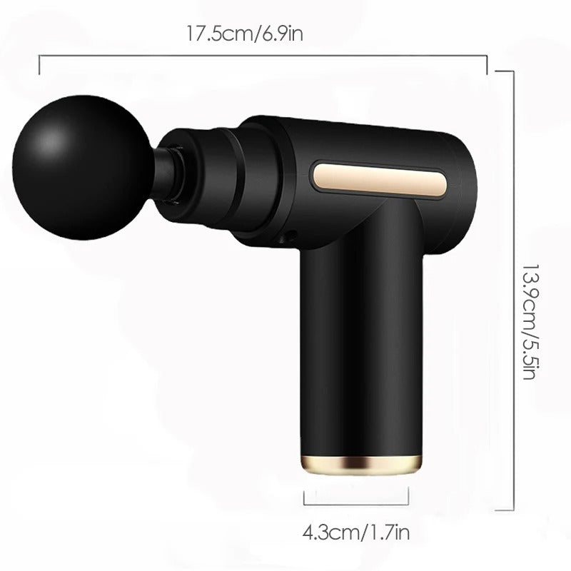 Deep Muscle Massage Gun – Quiet, Compact & Portable Percussion Massage Gun Oasis Select
