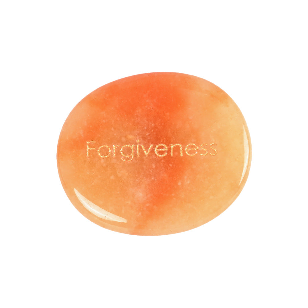 Natural Crystal Oval Gemstone Slabs – Polished Energy Stones Crystal Gemstone Slab Oasis Select 45*35*7mm Hongdongling (Forgiveness)