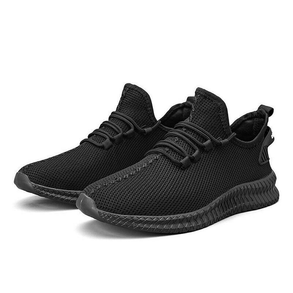 Men's Breathable Knit Mesh Running Sneakers | Athletic Shoes
