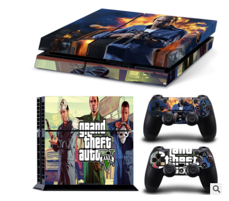 Custom PS4 Console Stickers | GTA Designs & Personalized Skins Console Skin Sticker Oasis Select 11