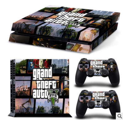 Custom PS4 Console Stickers | GTA Designs & Personalized Skins Console Skin Sticker Oasis Select 12