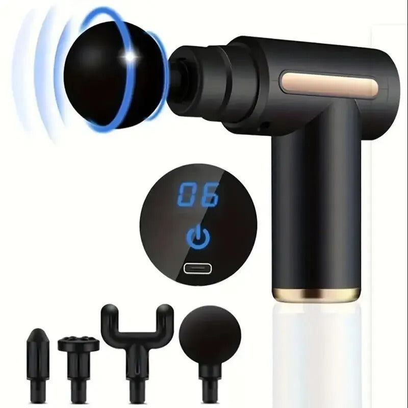 Deep Muscle Massage Gun – Quiet, Compact & Portable Percussion Massage Gun Oasis Select