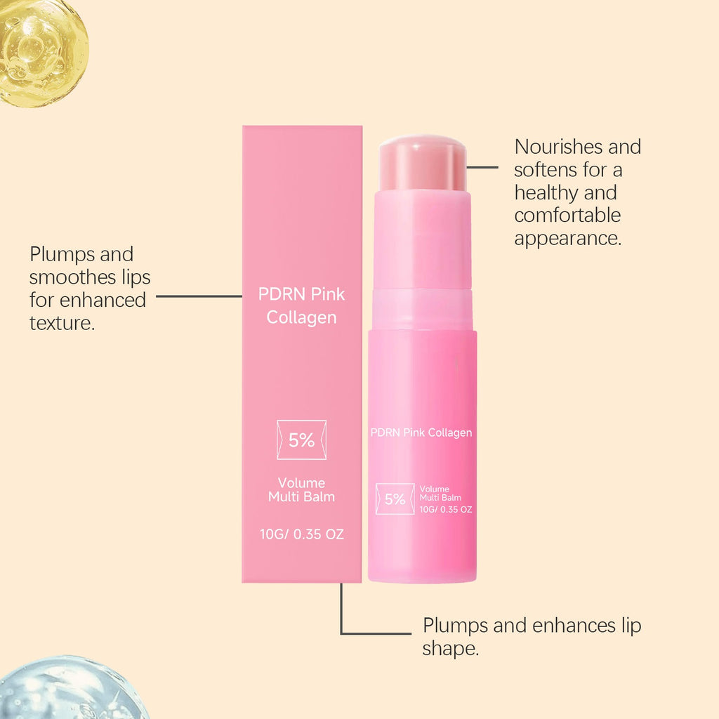 Collagen Lip Balm 10g – Hydrating & Volumizing Lip Stick Collagen Lip Balm Oasis Select