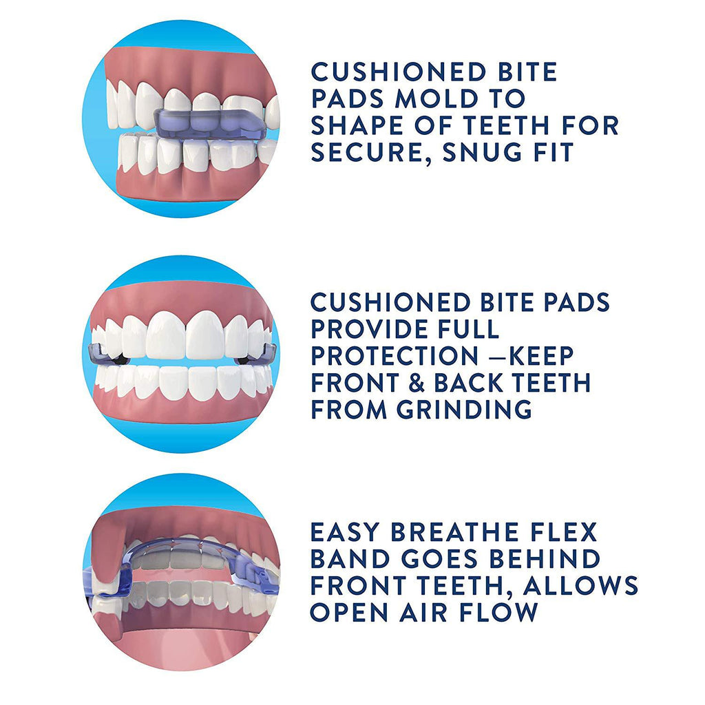 Dental Guard for Teeth Grinding – Nighttime Mouth Guard & Tray Night Dental Guard Oasis Select
