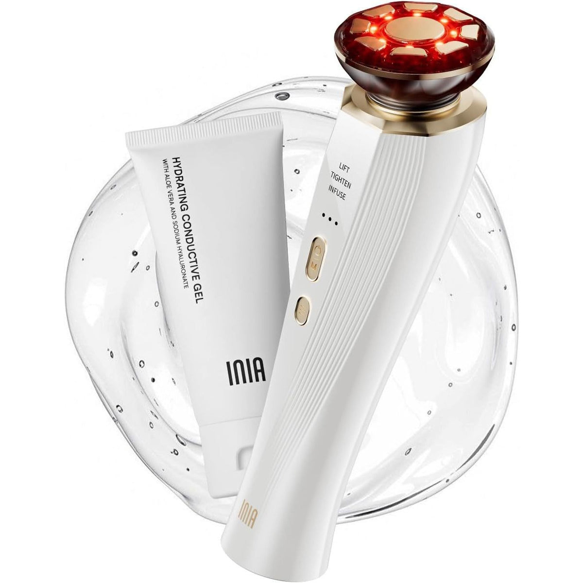 3-in-1 Red Light Face & Neck Massager | Oasis Select Face & Neck Massager Oasis Select
