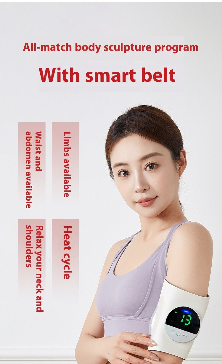 Rechargeable Microcurrent Massage Belt | 4 Intensity Levels Microcurrent Massage Belt Oasis Select