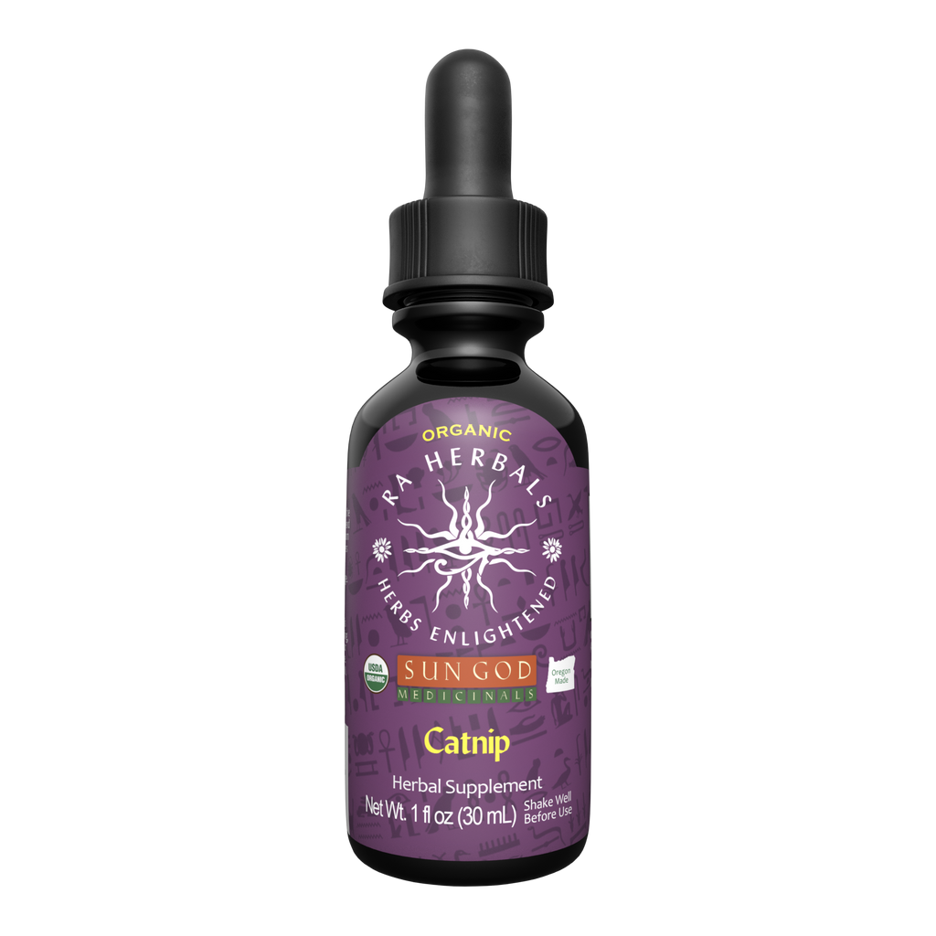 Organic Catnip Tincture | Ra Herbals Herbal Supplement Herbal Tincture Oasis Select 1 oz.