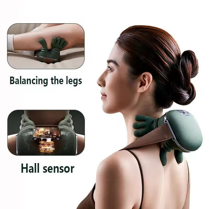 Electric Neck & Shoulder Massager – 4D Kneading & Warm Heat Electric Body Massager Oasis Select