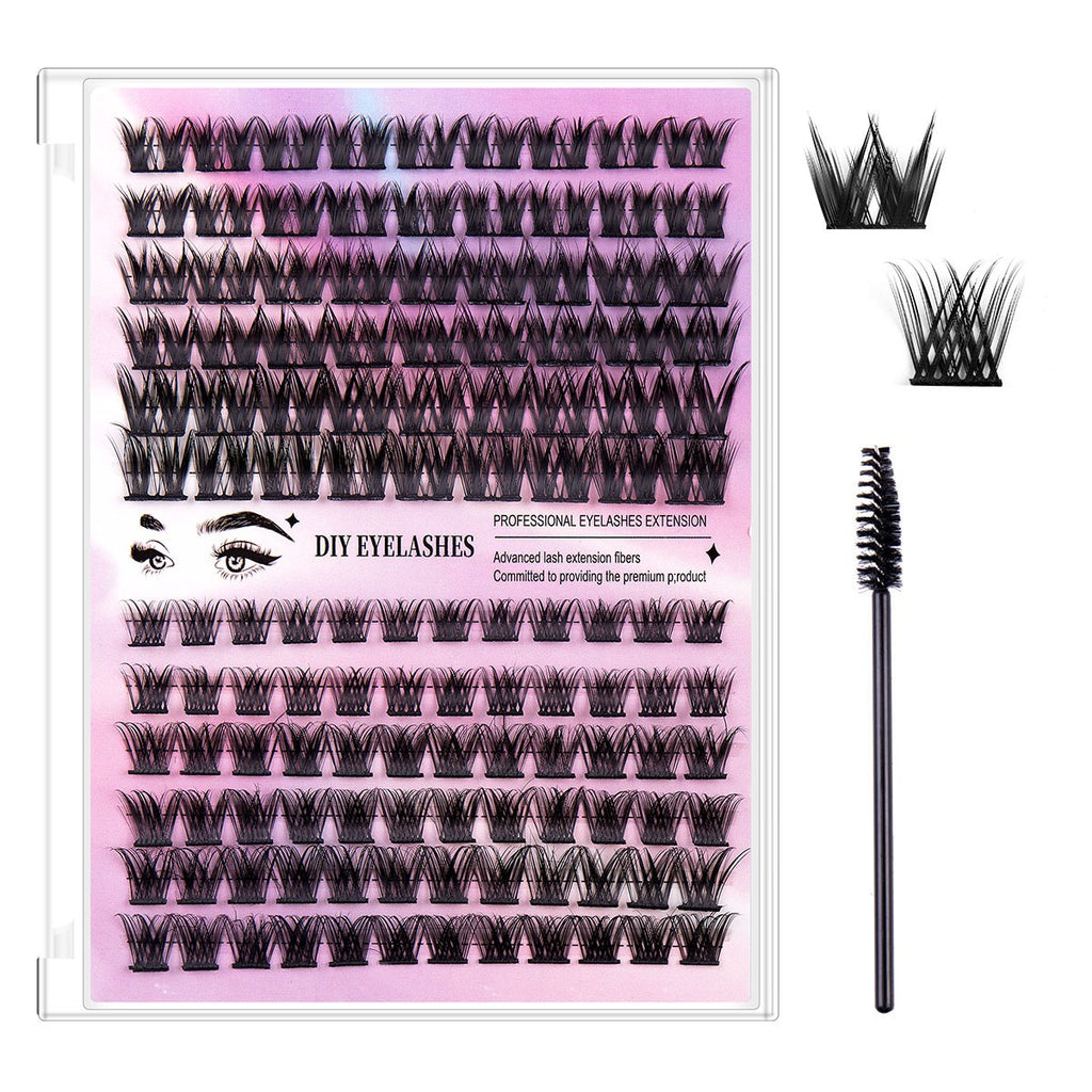 Segmented Fishtail False Eyelashes DIY Lash Kit | Oasis Select False Eyelash Kit Oasis Select