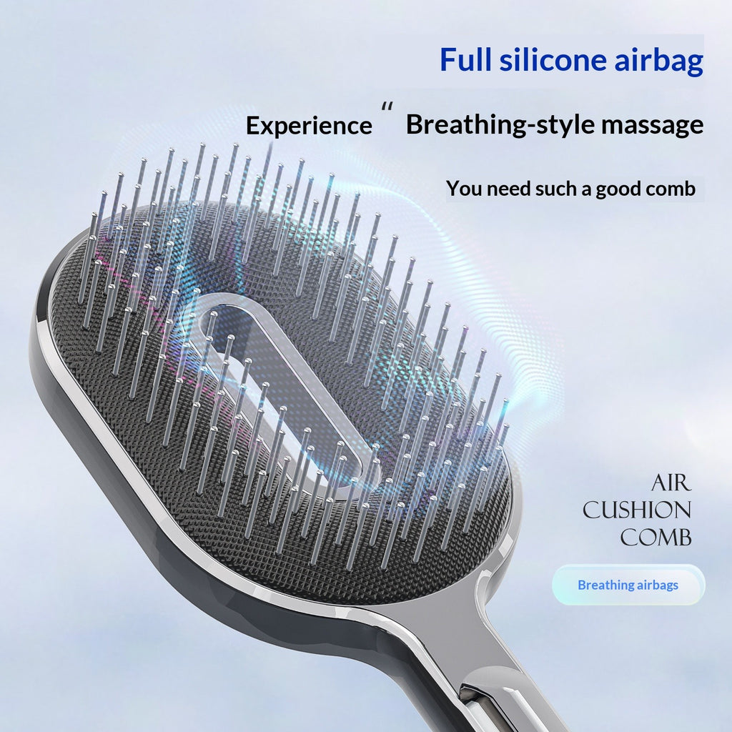 Fluffy Air Cushion Massage Comb – Volume & Detangling Hair Styling Comb Oasis Select