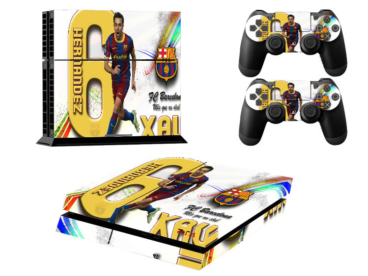 Custom PS4 Console Sticker – Football Fan Gaming Decal Gaming Console Decal Oasis Select 2