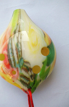 6-Hole Alto Ocarina | Eco-Friendly Resin, Multiple Designs Alto Ocarina Oasis Select Butterfly
